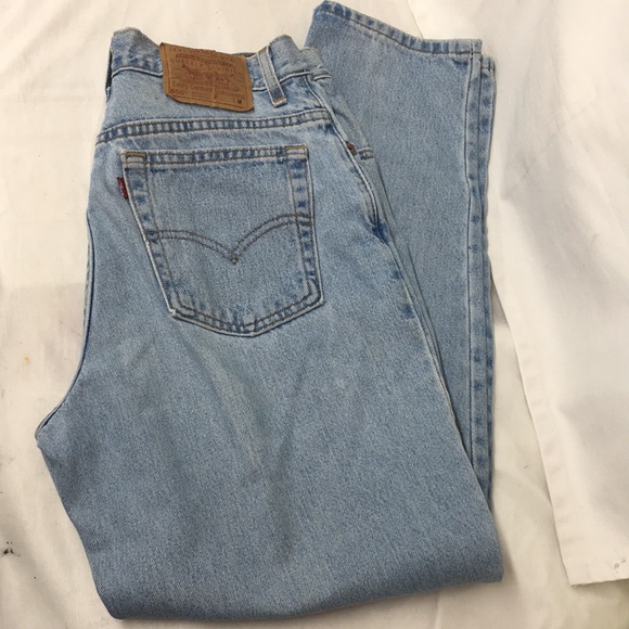 Levi’s 550 vintage high waist mom jeans ladies sz 14m - Picture 5 of 7